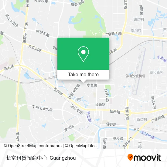 长富租赁招商中心 map