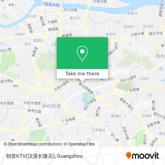 朝荟KTV(汉溪长隆店) map