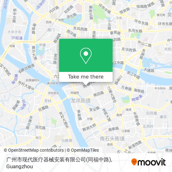 广州市现代医疗器械安装有限公司(同福中路) map