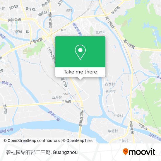 碧桂园钻石郡二三期 map
