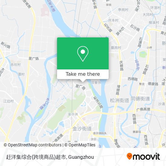赶洋集综合(跨境商品)超市 map