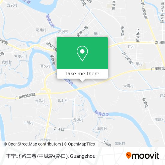 丰宁北路二巷/中城路(路口) map