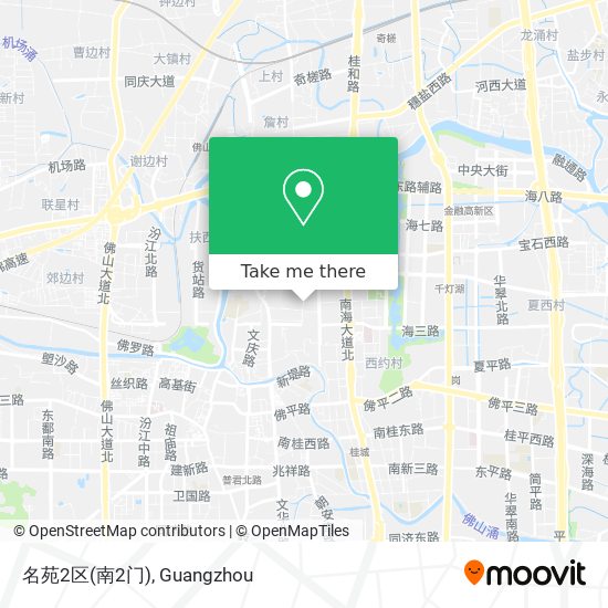 名苑2区(南2门) map