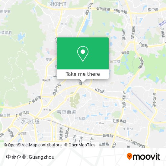 中金企业 map