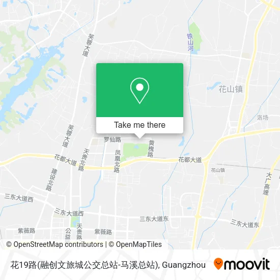 花19路(融创文旅城公交总站-马溪总站) map