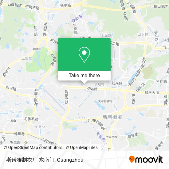 斯诺雅制衣厂-东南门 map