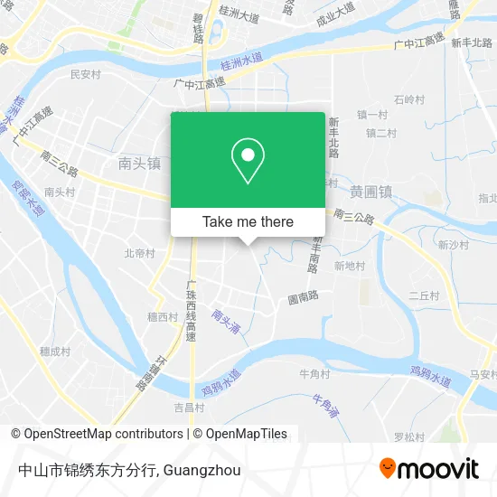 中山市锦绣东方分行 map