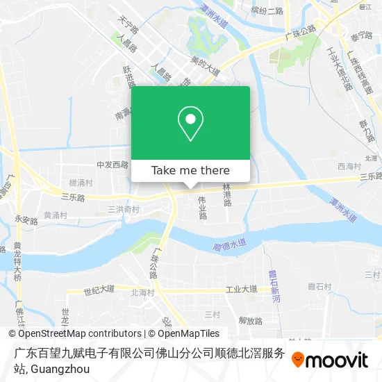 广东百望九赋电子有限公司佛山分公司顺德北滘服务站 map