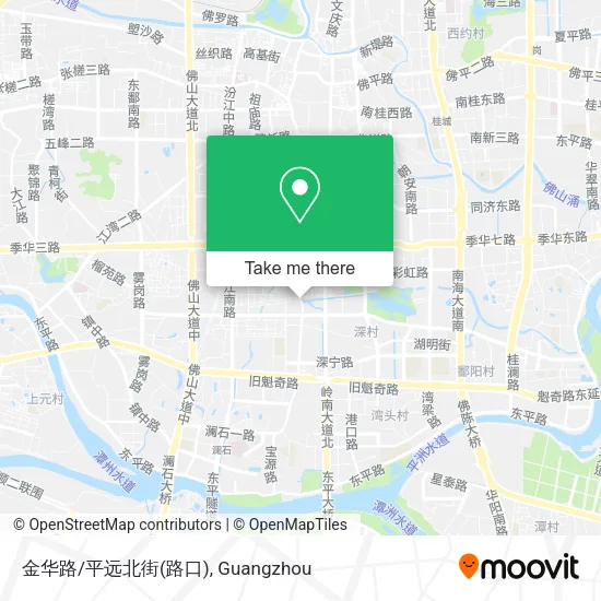 金华路/平远北街(路口) map