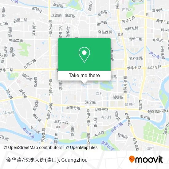 金华路/玫瑰大街(路口) map