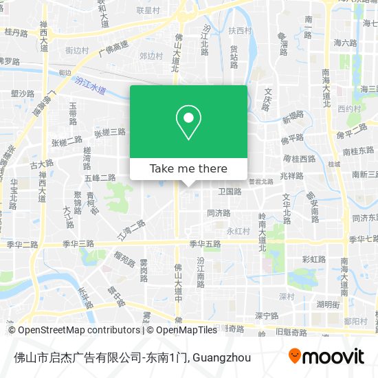 佛山市启杰广告有限公司-东南1门 map