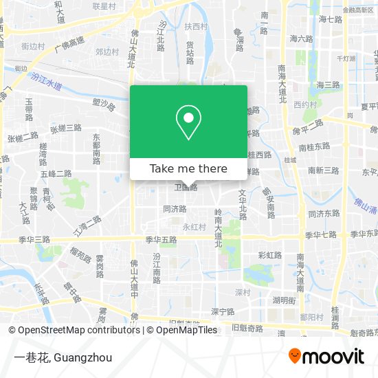 一巷花 map
