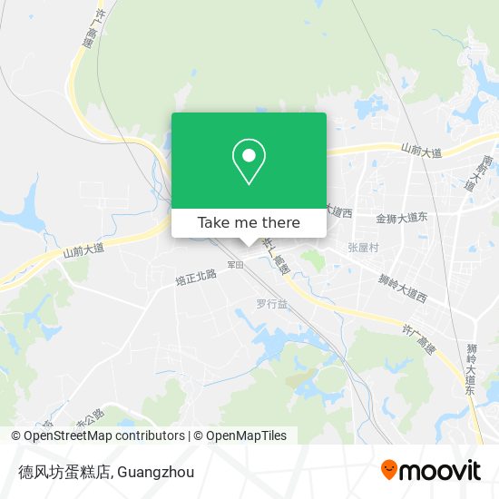 德风坊蛋糕店 map