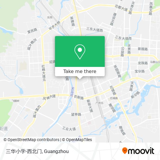 三华小学-西北门 map