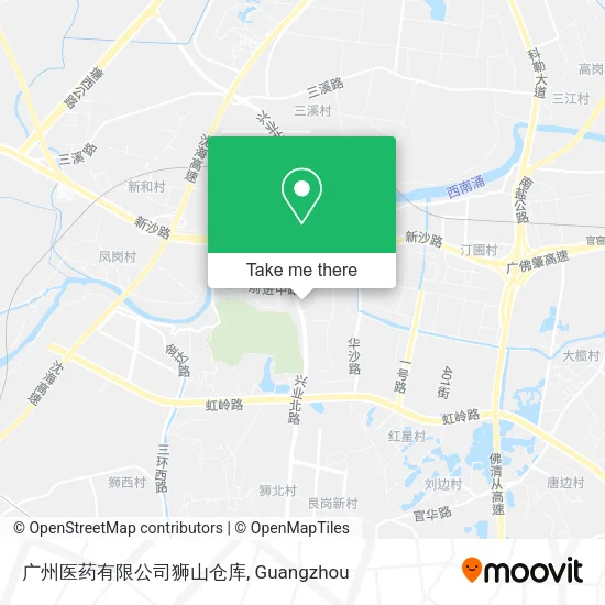 广州医药有限公司狮山仓库 map