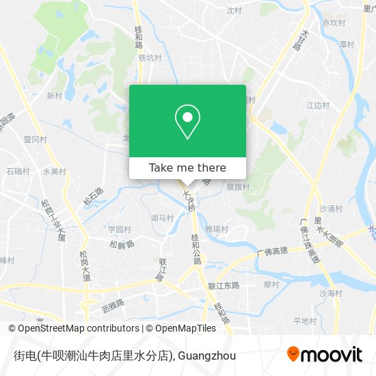 街电(牛呗潮汕牛肉店里水分店) map