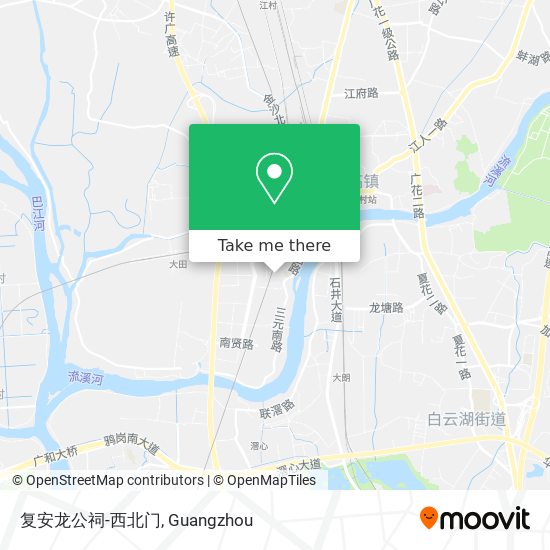 复安龙公祠-西北门 map