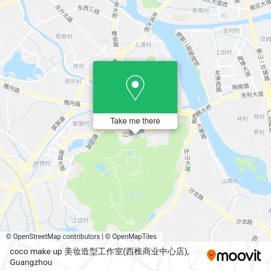 coco make up 美妆造型工作室(西樵商业中心店) map