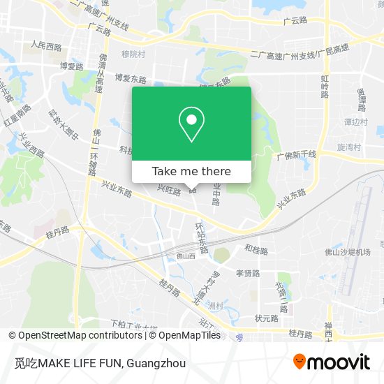 觅吃MAKE LIFE FUN map