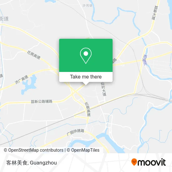 客林美食 map