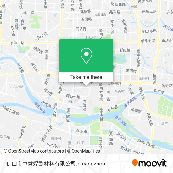 佛山市中益焊割材料有限公司 map