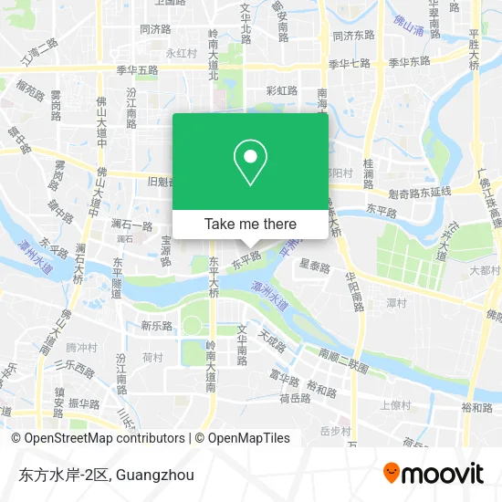 东方水岸-2区 map