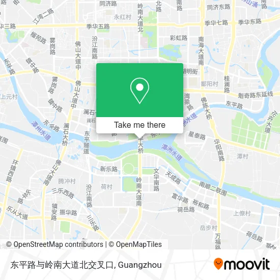 东平路与岭南大道北交叉口 map