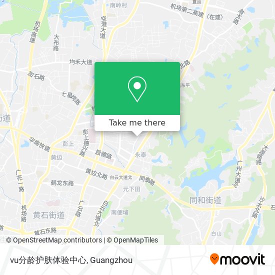vu分龄护肤体验中心 map