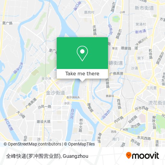 全峰快递(罗冲围营业部) map