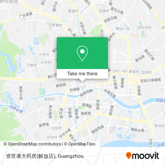 壹世康大药房(解放店) map