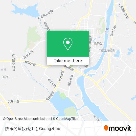 快乐的鱼(万达店) map