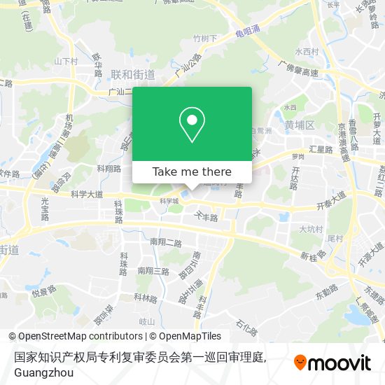 国家知识产权局专利复审委员会第一巡回审理庭 map