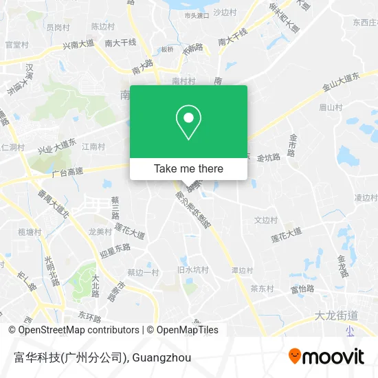 富华科技(广州分公司) map
