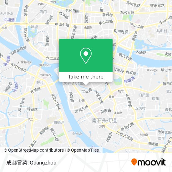 成都冒菜 map