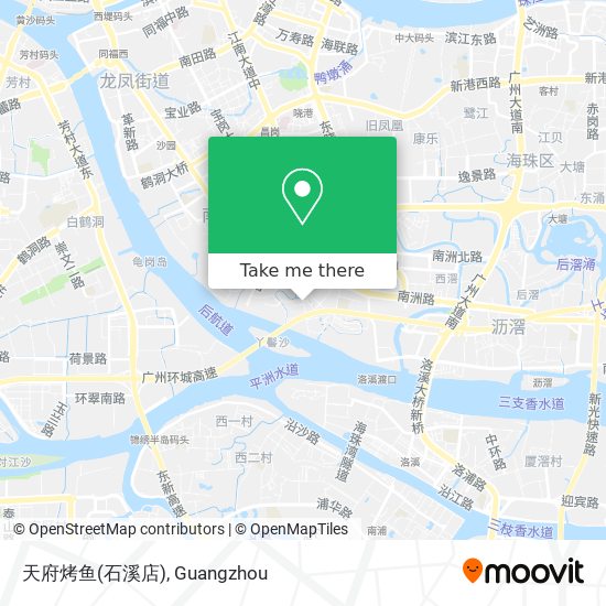 天府烤鱼(石溪店) map