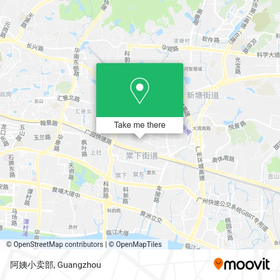 阿姨小卖部 map