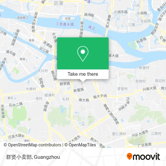 群贤小卖部 map