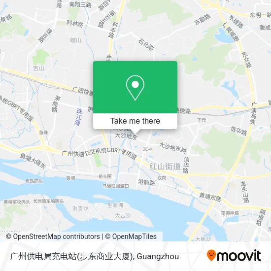 广州供电局充电站(步东商业大厦) map