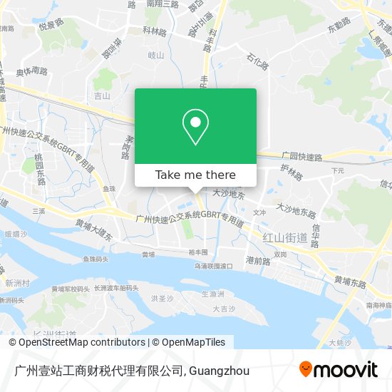 广州壹站工商财税代理有限公司 map