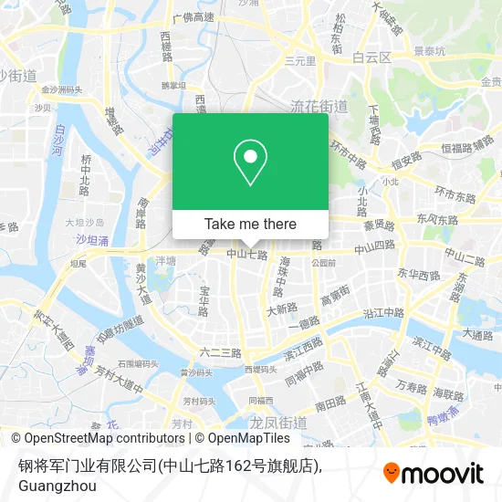 钢将军门业有限公司(中山七路162号旗舰店) map