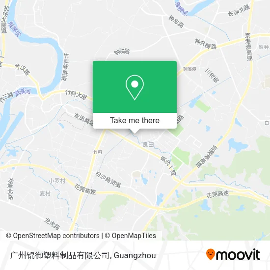 广州锦御塑料制品有限公司 map