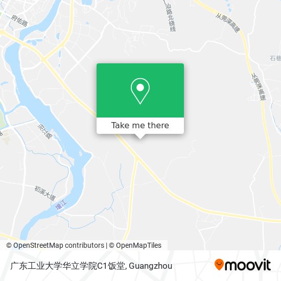 广东工业大学华立学院C1饭堂 map