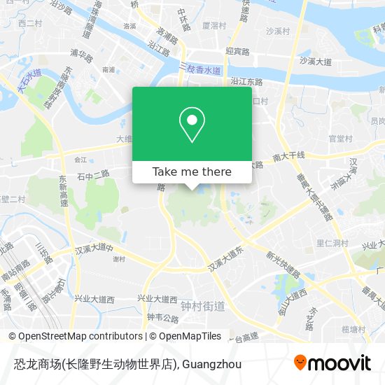 恐龙商场(长隆野生动物世界店) map