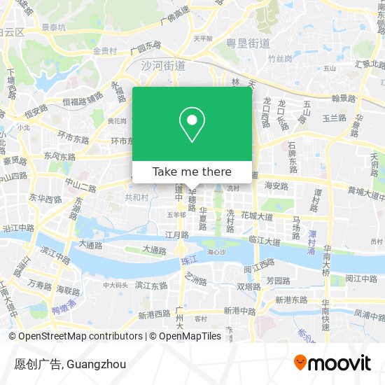 愿创广告 map