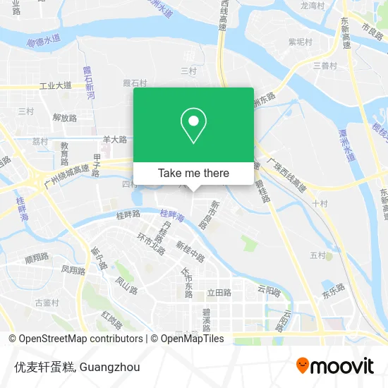 优麦轩蛋糕 map