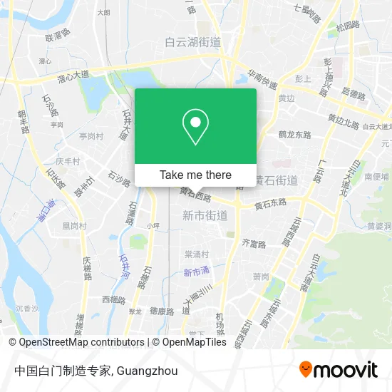 中国白门制造专家 map