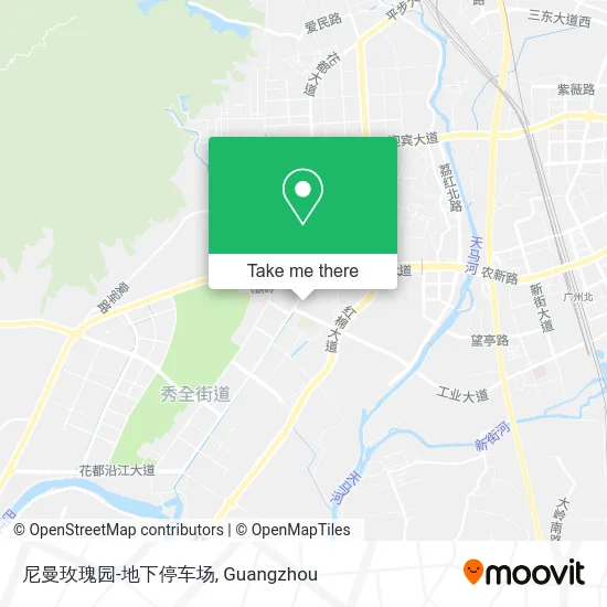 尼曼玫瑰园-地下停车场 map