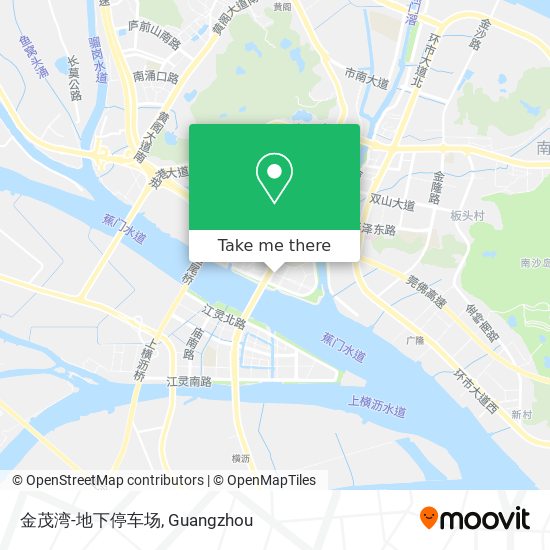 金茂湾-地下停车场 map