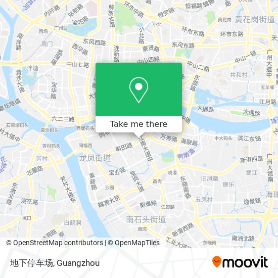地下停车场 map