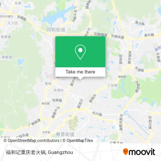 福和记重庆老火锅 map